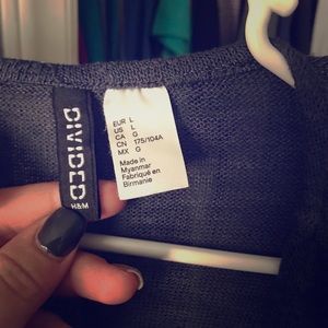 Blue light weight cardigan from H&M